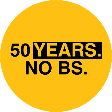 50 years. No BS.